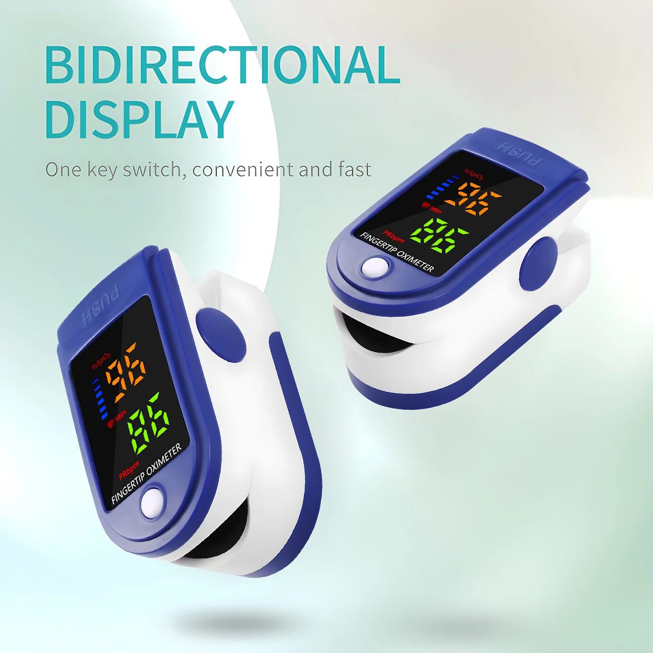 Medical Finger Pulse Oximeter Saturometer Oxygen Saturation Pediatric Oximetro Heart Rate Health Care Blood Pressure Adult Kids