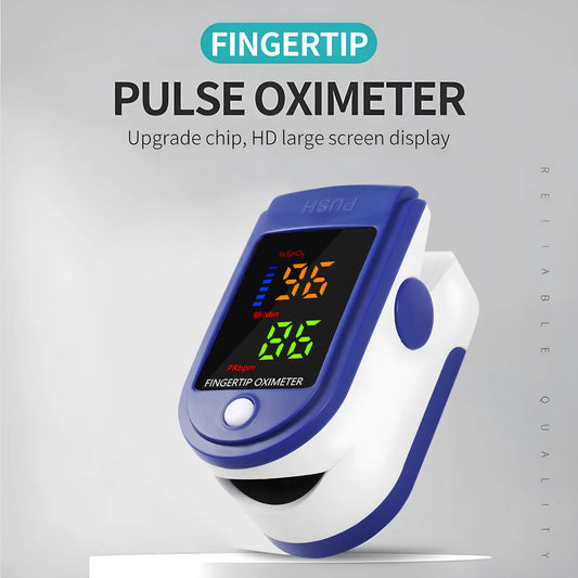 Medical Finger Pulse Oximeter Saturometer Oxygen Saturation Pediatric Oximetro Heart Rate Health Care Blood Pressure Adult Kids